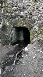 Stollen am Naturpfad Weltende