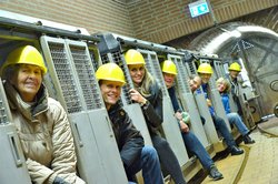Fahrt mit der Grubenbahn