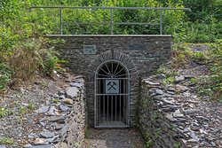 Schieferstollen Wilhelmslust, Eingang