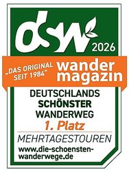 Druidensteig ist Deutschlands schönster Wanderweg 2026