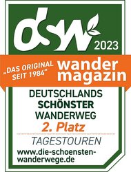 Deutschland Schönster Wanderweg 2. Platz
