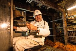 Führung im Besucherbergwerk Grube Bindweide