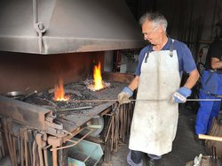 Grubenschmiede Vorführung