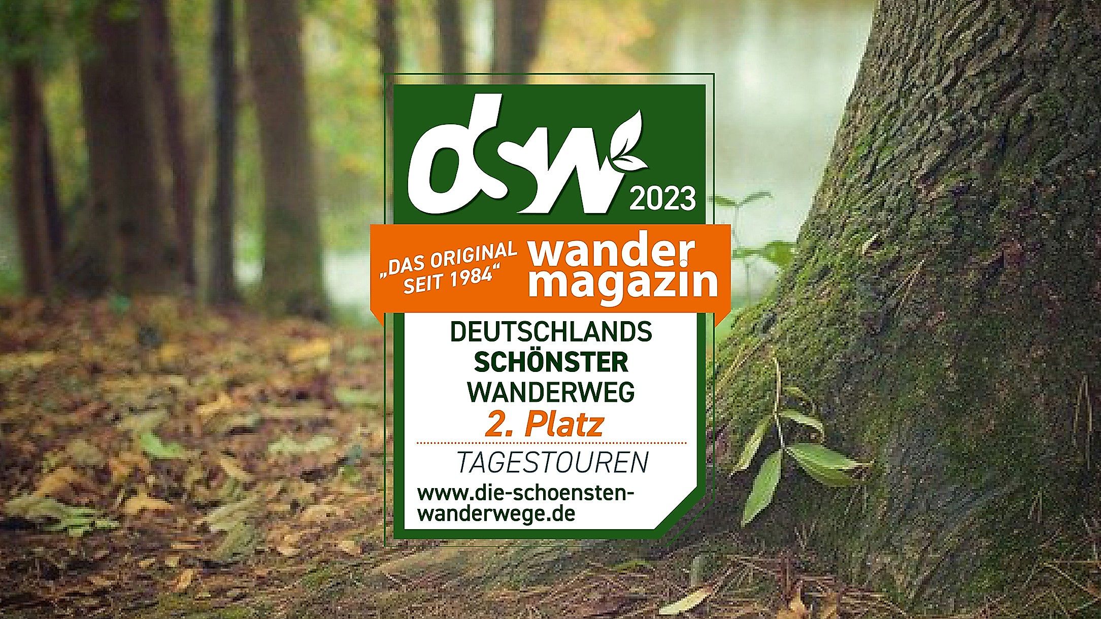 Deutschlands Schönster Wanderweg 2. Platz - Auenlandweg