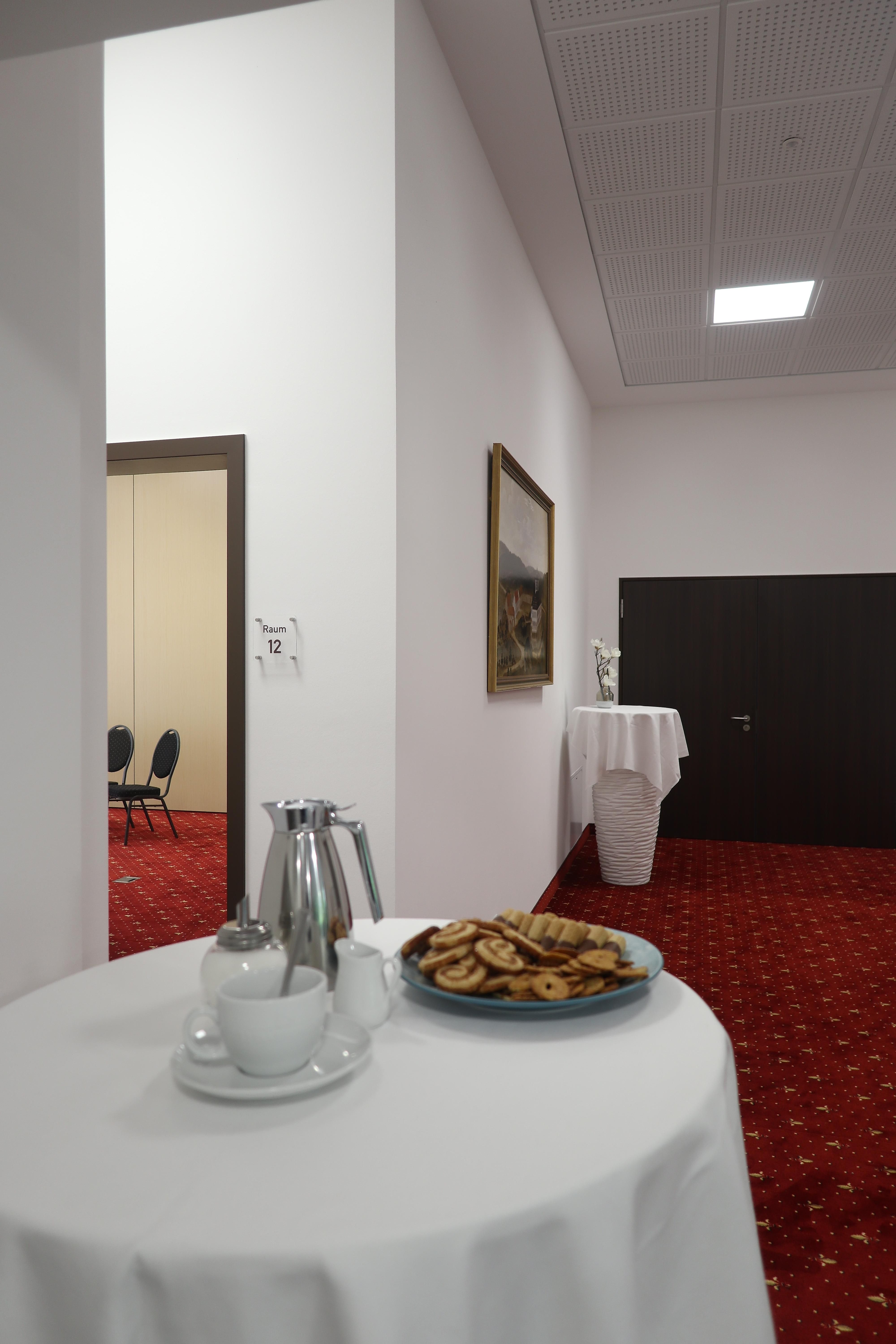 Tagung Kaffeepause im Hotelpark Der Westerwald Tre